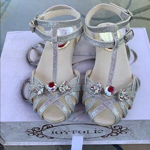 Joyfolie Elan sandal in silver size 1